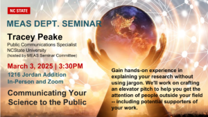 MEAS Dept. Seminar March 3