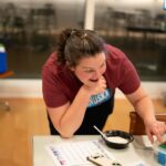 Carli Arendt explains sea level rise using legos